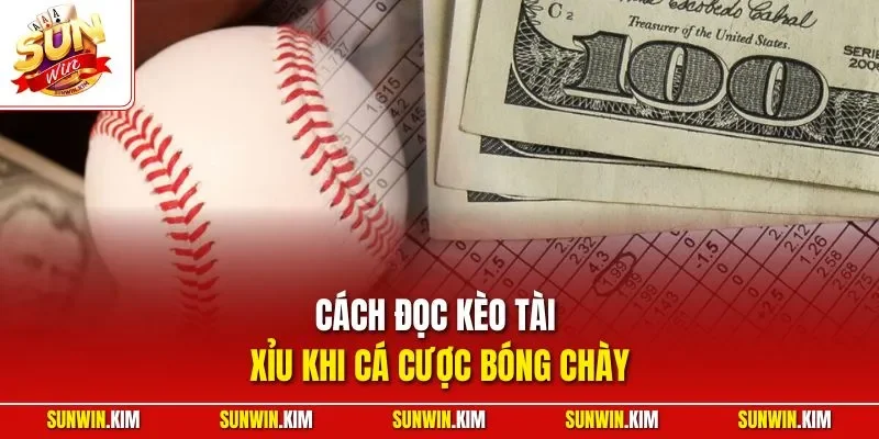 Cách đọc kèo tài xỉu khi cá cược bóng chày