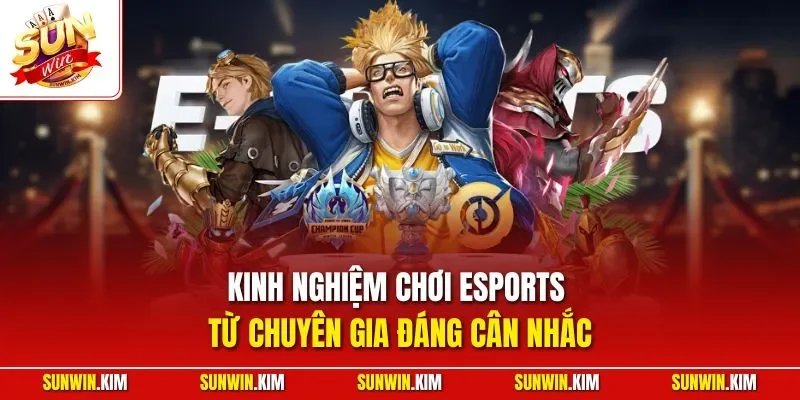 Kinh nghiệm chơi Esports từ chuyên gia đáng cân nhắc
